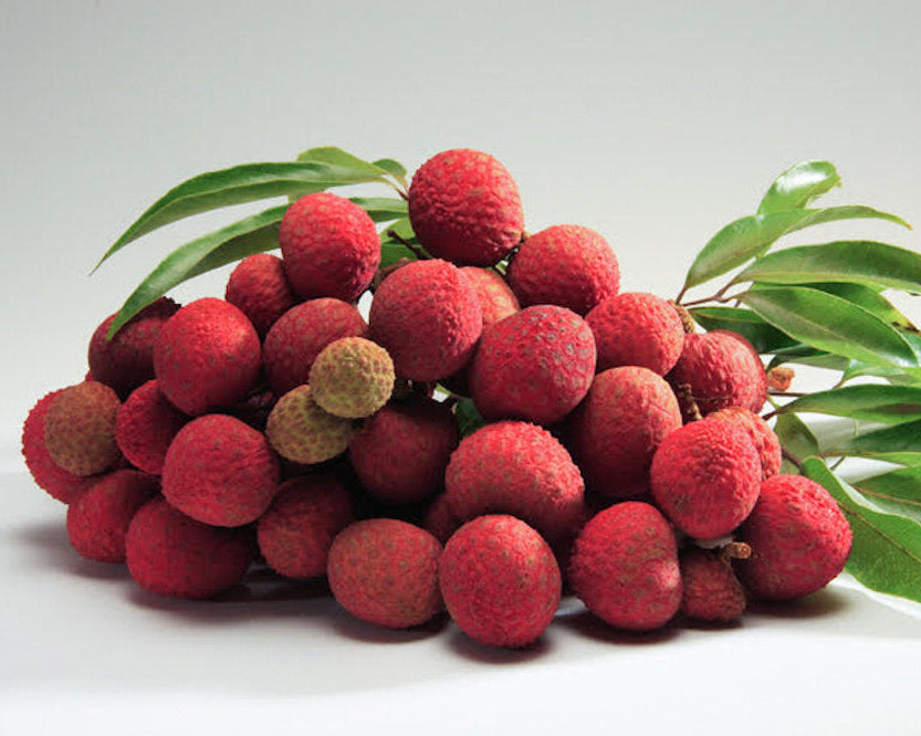 Fresh Kaimana Lychee fruit from Hawaii.
